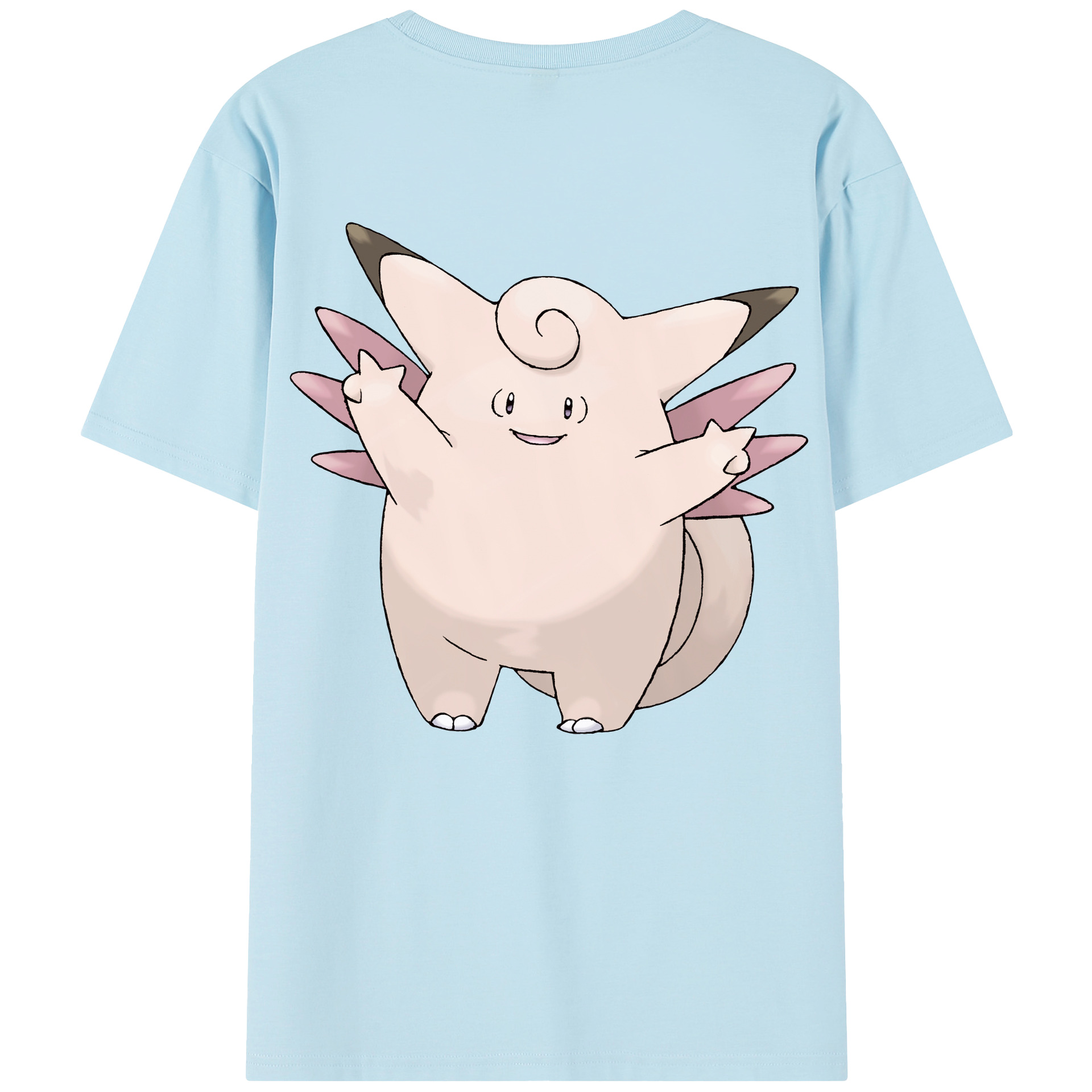（画像用） ポケットモンスター Pokémon 綿100％半袖Tシャツ（背面プリント）
